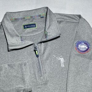 William Murray 1/4 Zip Mens Large Ryne Sandberg Illinois PGA Foundation‎ Pro-Am